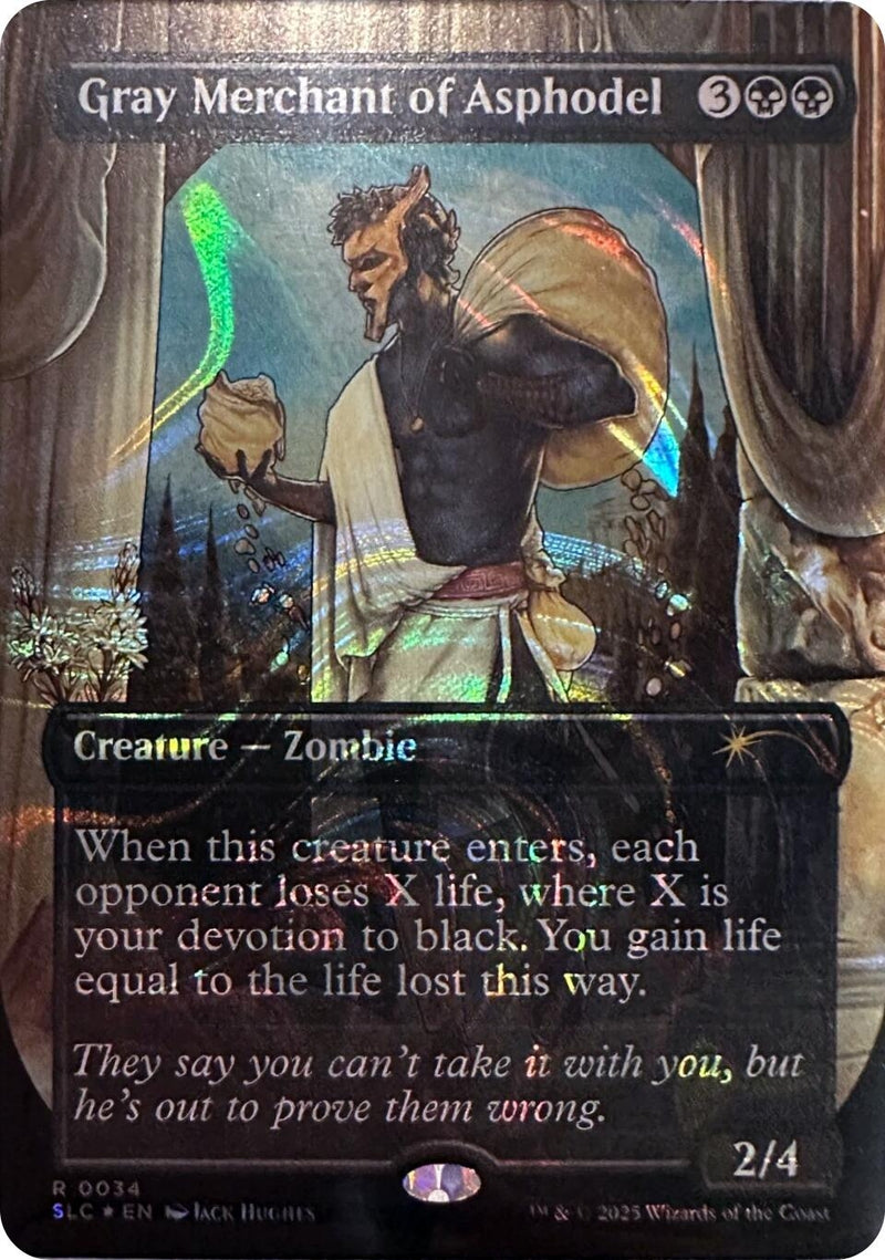 Image for Gray Merchant of Asphodel (Halo Foil) (34) - Magic: The Gathering