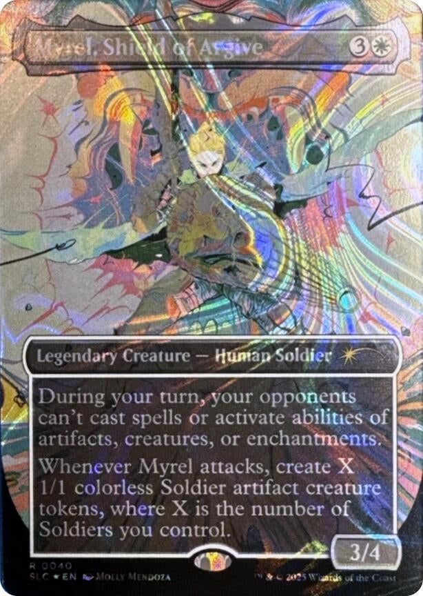 Image for Myrel, Shield of Argive (Halo Foil) (40) - Magic: The Gathering