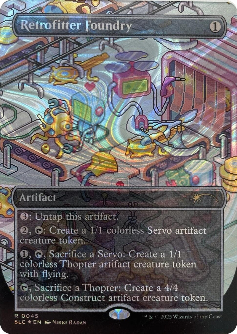 Image for Retrofitter Foundry (Halo Foil) (45) - Magic: The Gathering