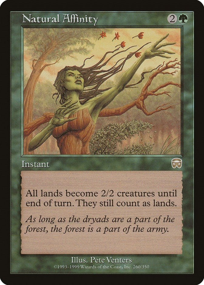 Image for Natural Affinity (260) - Magic: The Gathering