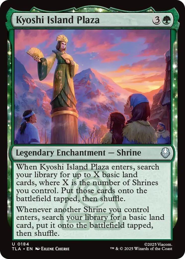 Image for Kyoshi Island Plaza (184) - Magic: The Gathering