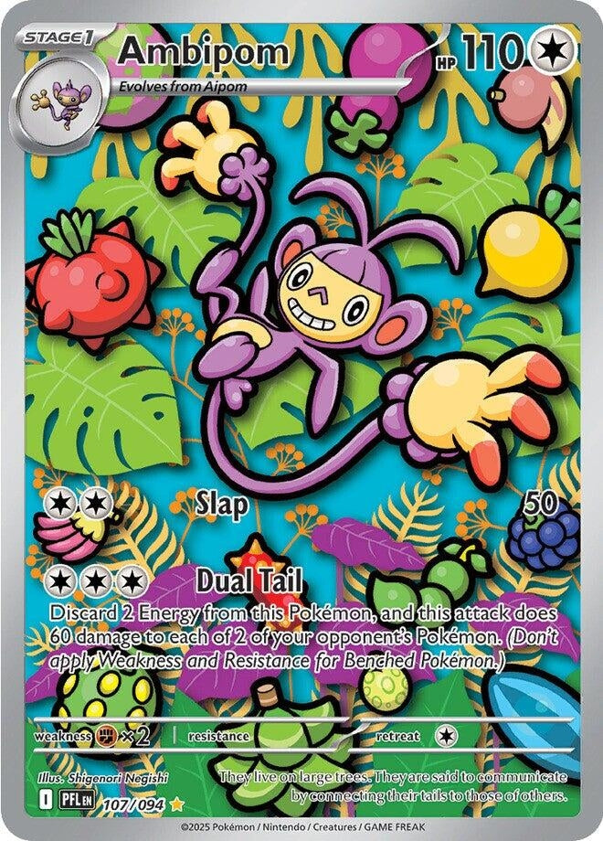 Image for Ambipom (107/094) (PFL) - Pokemon