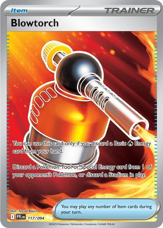 Image for Blowtorch (117/094) (PFL) - Pokemon
