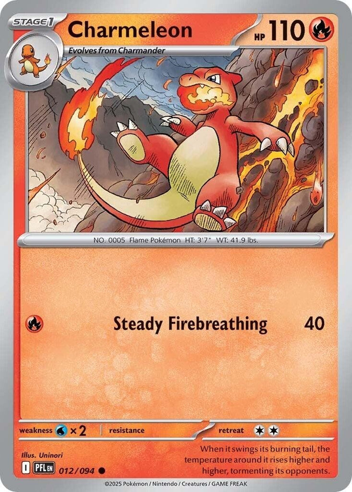 Image for Charmeleon (012/094) (PFL) - Pokemon
