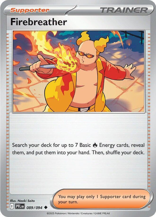 Image for Firebreather (089/094) (PFL) - Pokemon