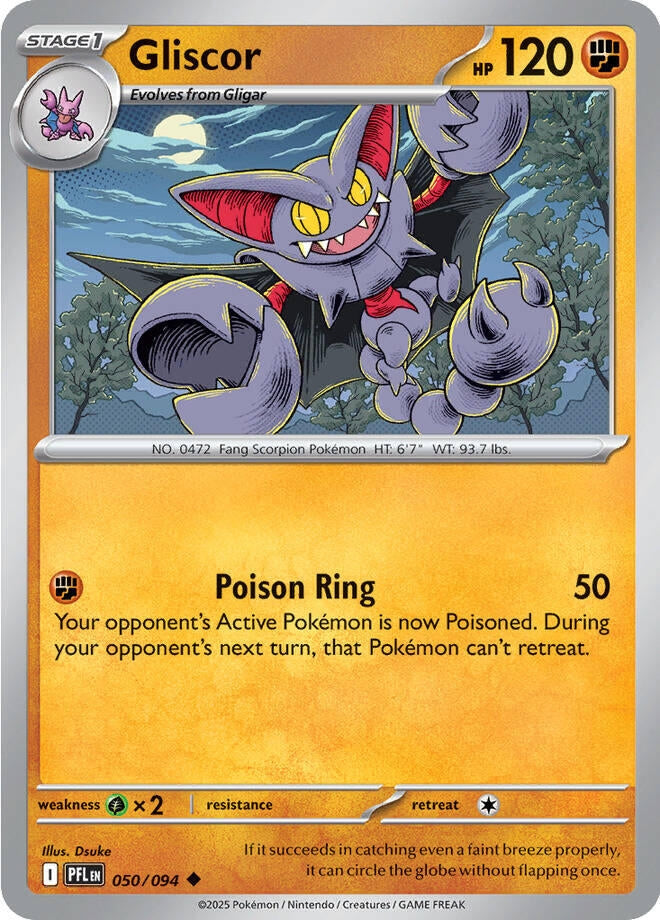 Image for Gliscor (050/094) (PFL) - Pokemon
