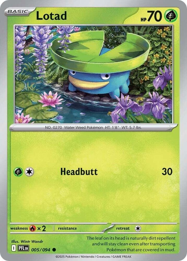 Image for Lotad (005/094) (PFL) - Pokemon