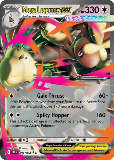 Mega Lopunny ex (084/094) (PFL)
