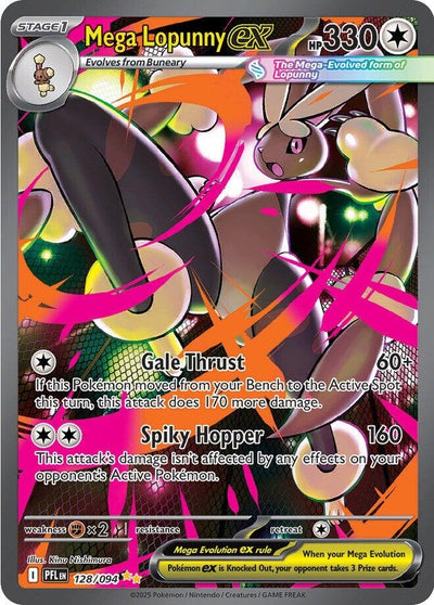 Mega Lopunny ex (128/094) (PFL)