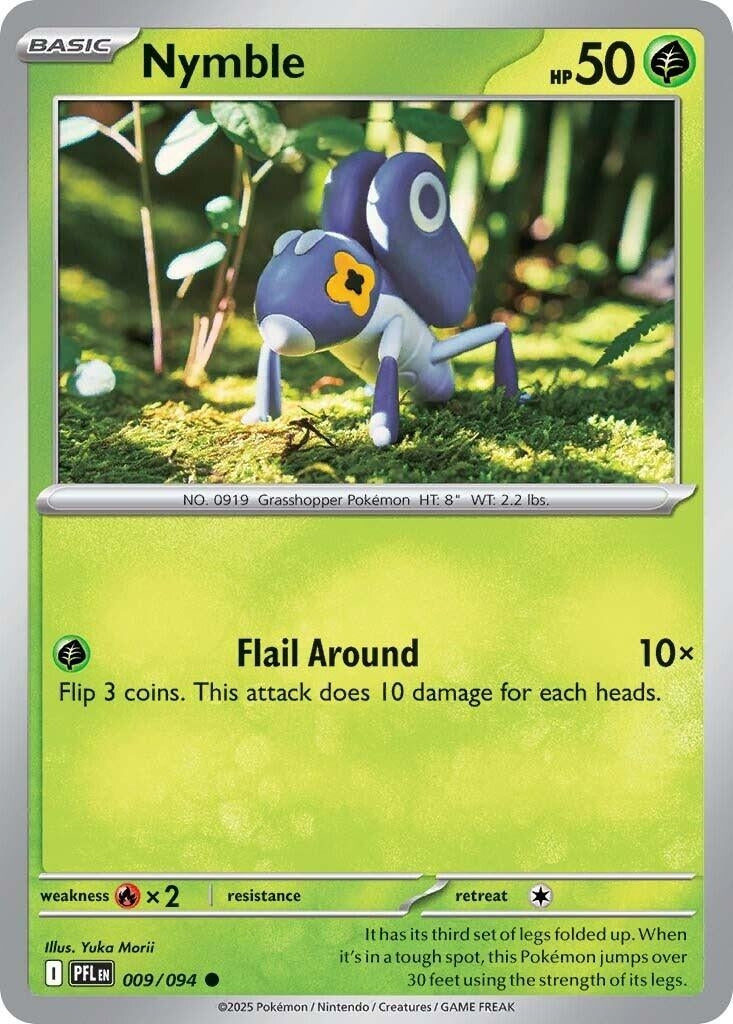 Image for Nymble (009/094) (PFL) - Pokemon