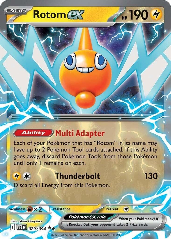Image for Rotom ex (029/094) (PFL) - Pokemon