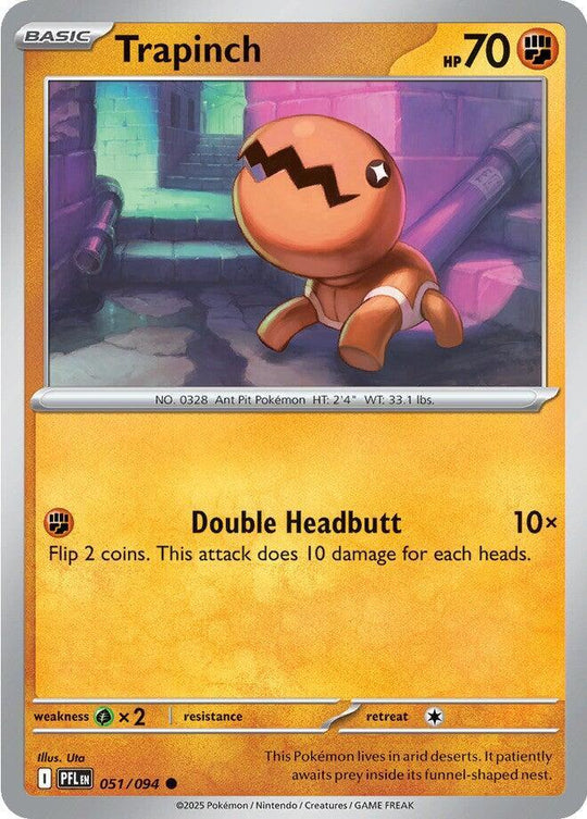 Image for Trapinch (051/094) (PFL) - Pokemon