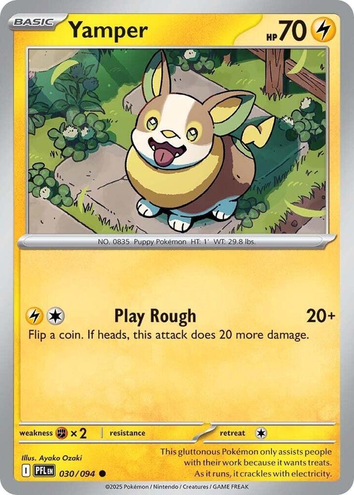 Image for Yamper (030/094) (PFL) - Pokemon