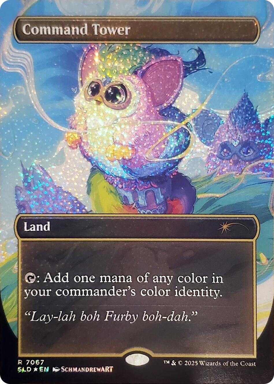 Image for Command Tower (7067) (Confetti Foil) (7067) - Magic: The Gathering