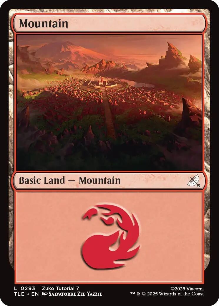 Image for Mountain (0293) (293) (TLE) - Magic: The Gathering