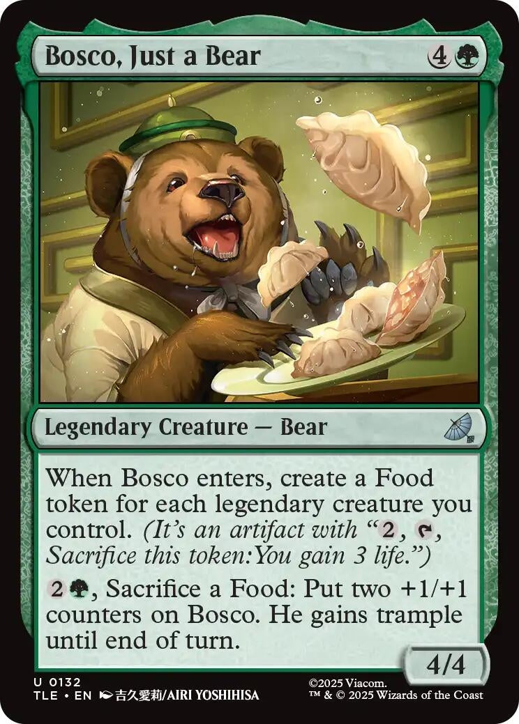 Image for Bosco, Just a Bear (132) - Magic: The Gathering