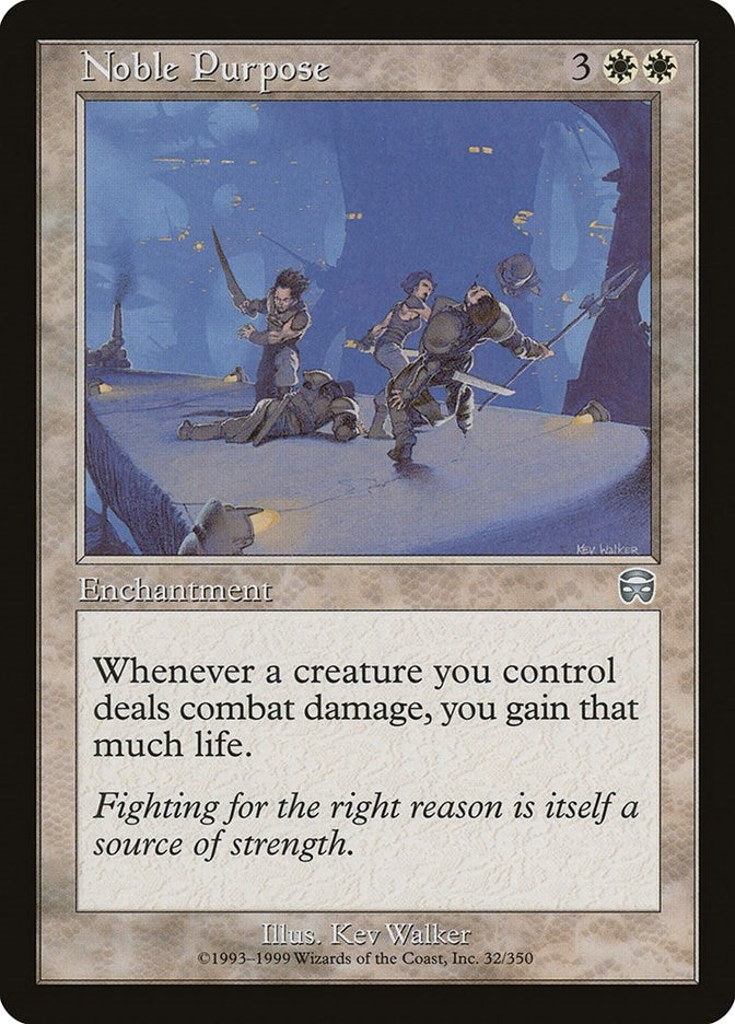 Image for Noble Purpose (32) - Magic: The Gathering
