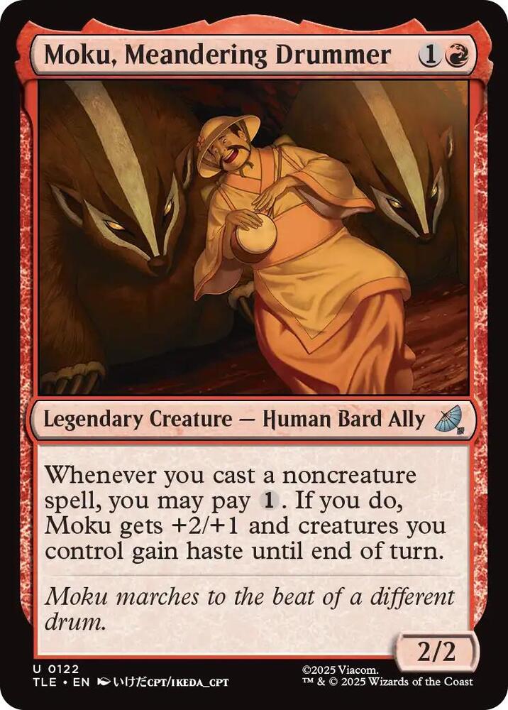Image for Moku, Meandering Drummer (122) - Magic: The Gathering