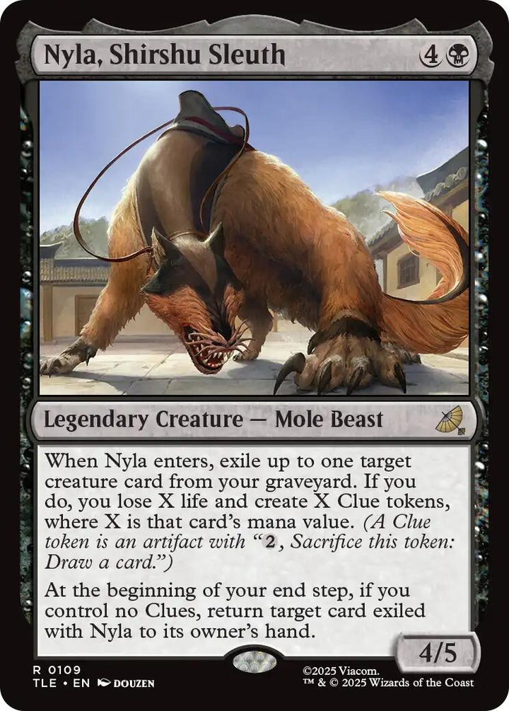 Image for Nyla, Shirshu Sleuth (109) - Magic: The Gathering