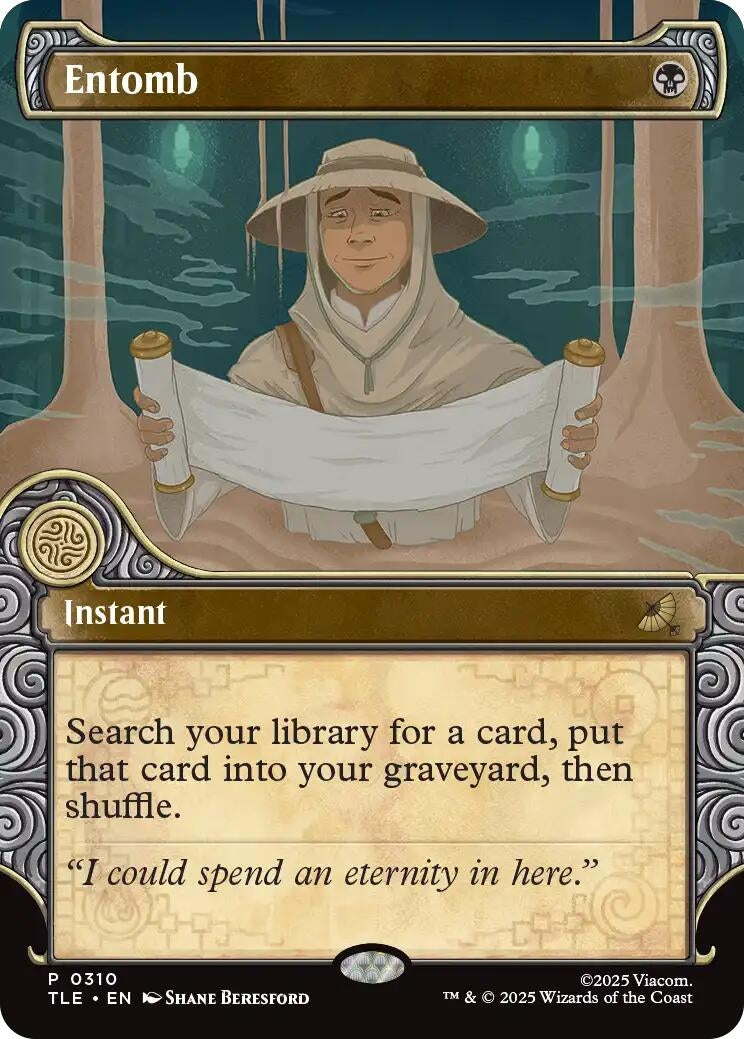Image for Entomb (Showcase) (310) (TLE) - Magic: The Gathering