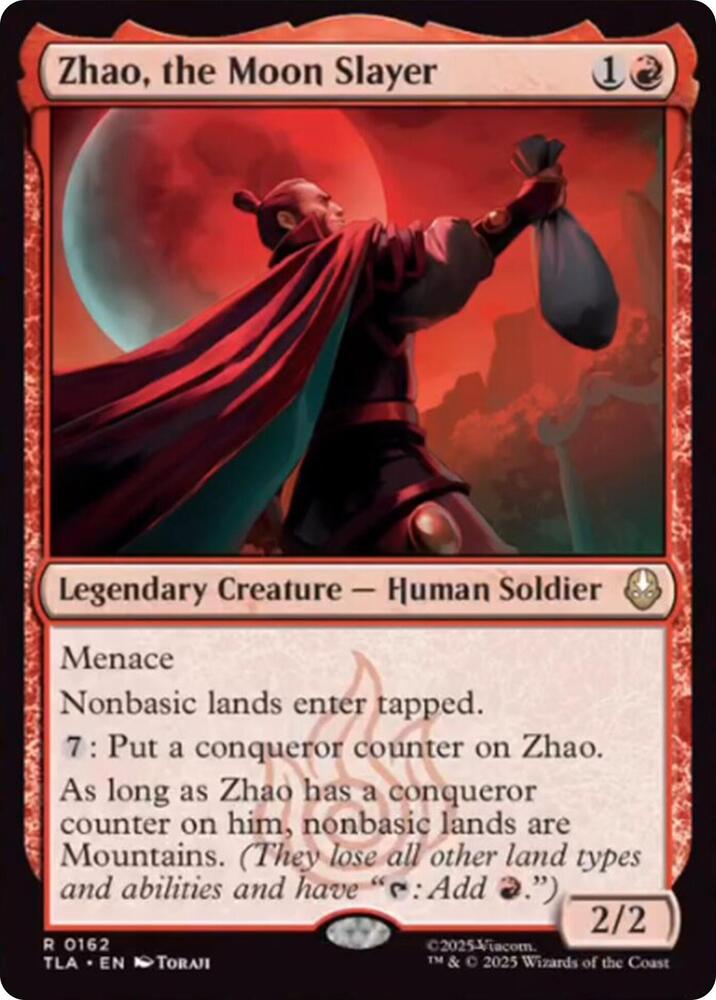 Image for Zhao, the Moon Slayer (162) - Magic: The Gathering
