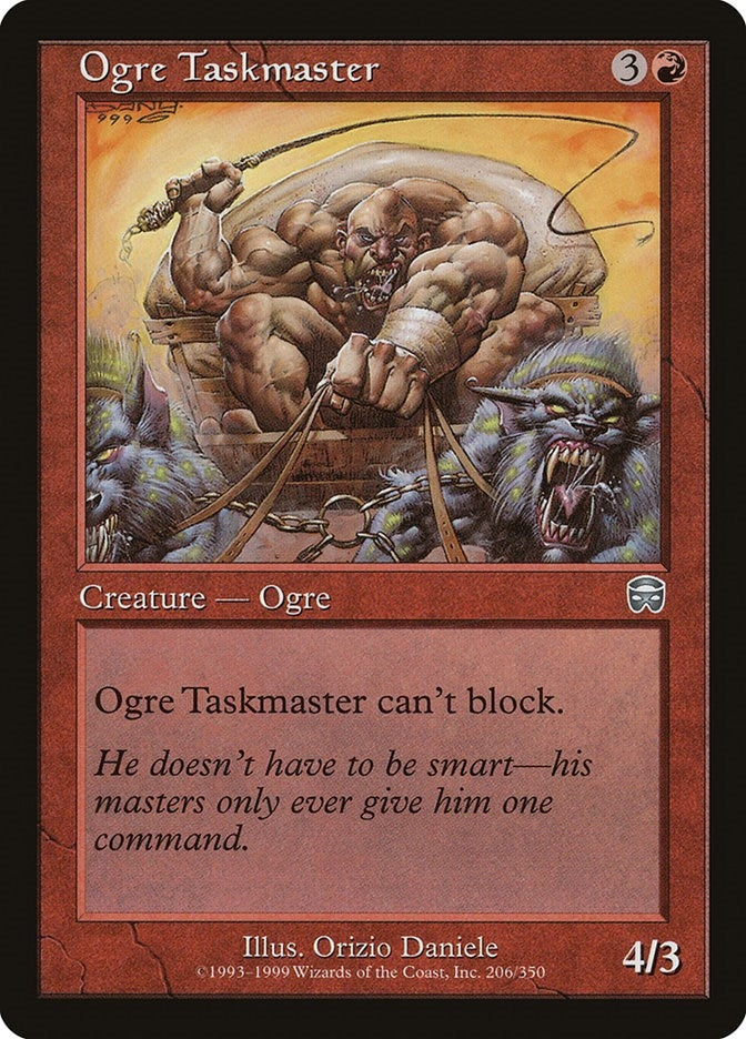 Image for Ogre Taskmaster (206) - Magic: The Gathering