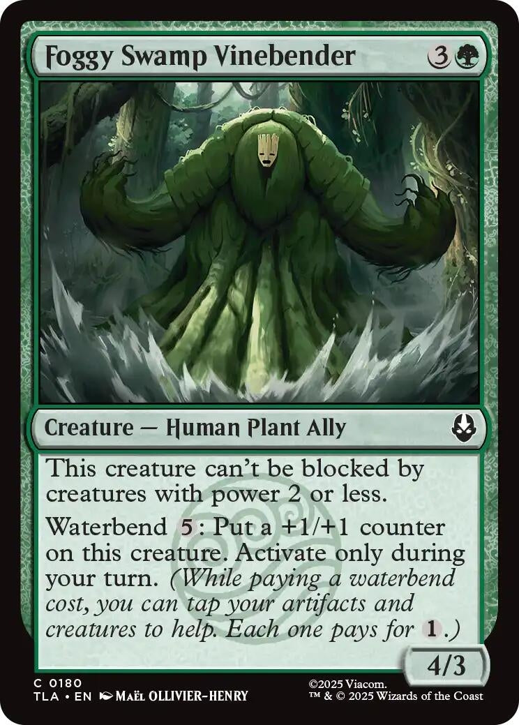 Image for Foggy Swamp Vinebender (180) (TLA) - Magic: The Gathering