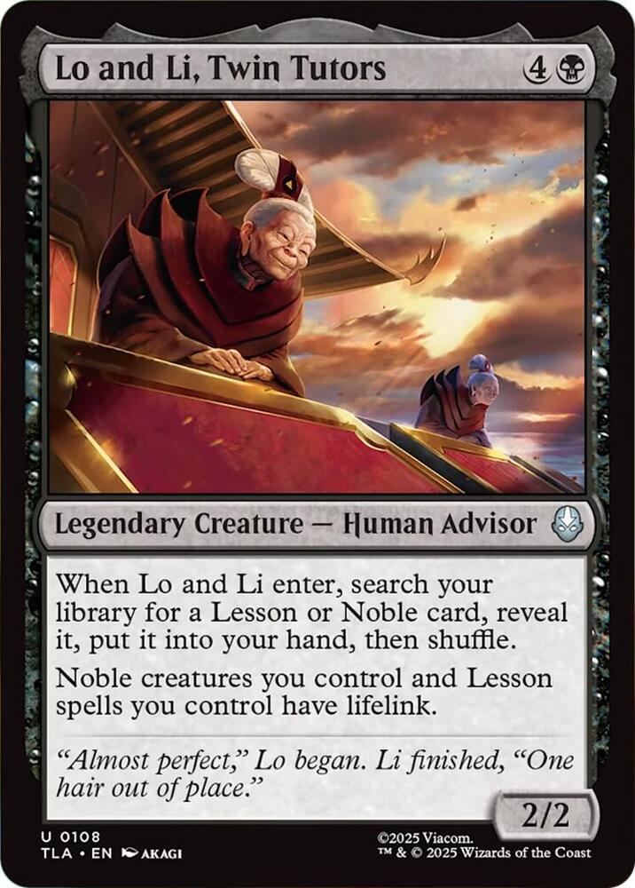 Image for Lo and Li, Twin Tutors (108) - Magic: The Gathering