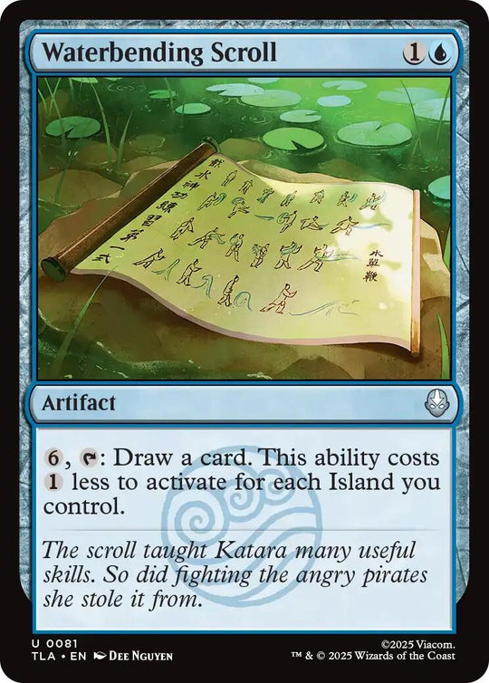 Image for Waterbending Scroll (81) - Magic: The Gathering