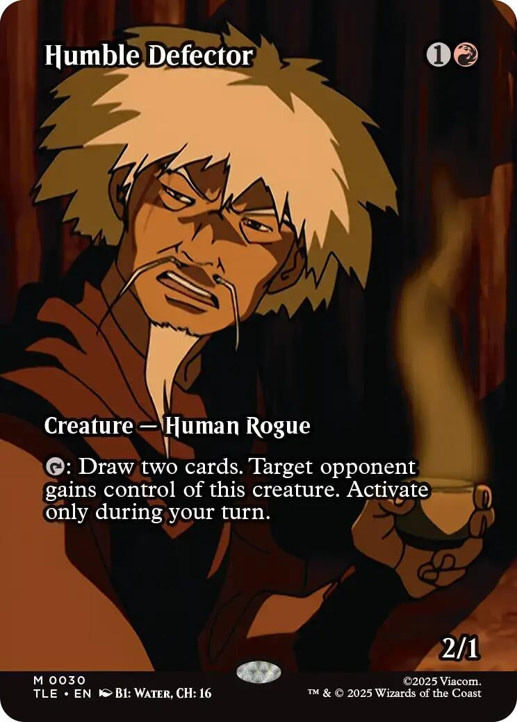 Image for Humble Defector (Borderless) (30) - Magic: The Gathering
