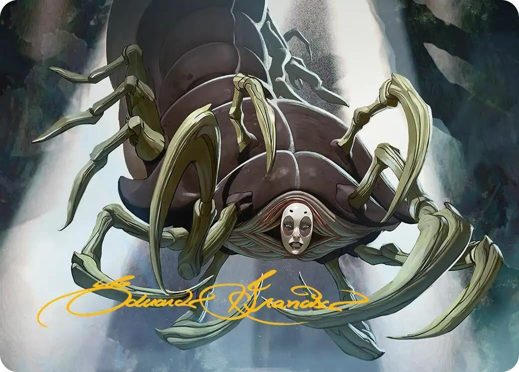 Image for Koh, the Face Stealer Art Card (Gold-Stamped Signature) (9) - Magic: The Gathering