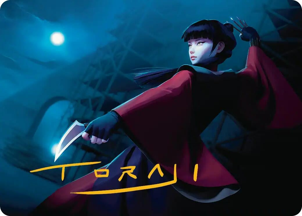 Image for Mai, Jaded Edge Art Card (Gold-Stamped Signature) (10) - Magic: The Gathering