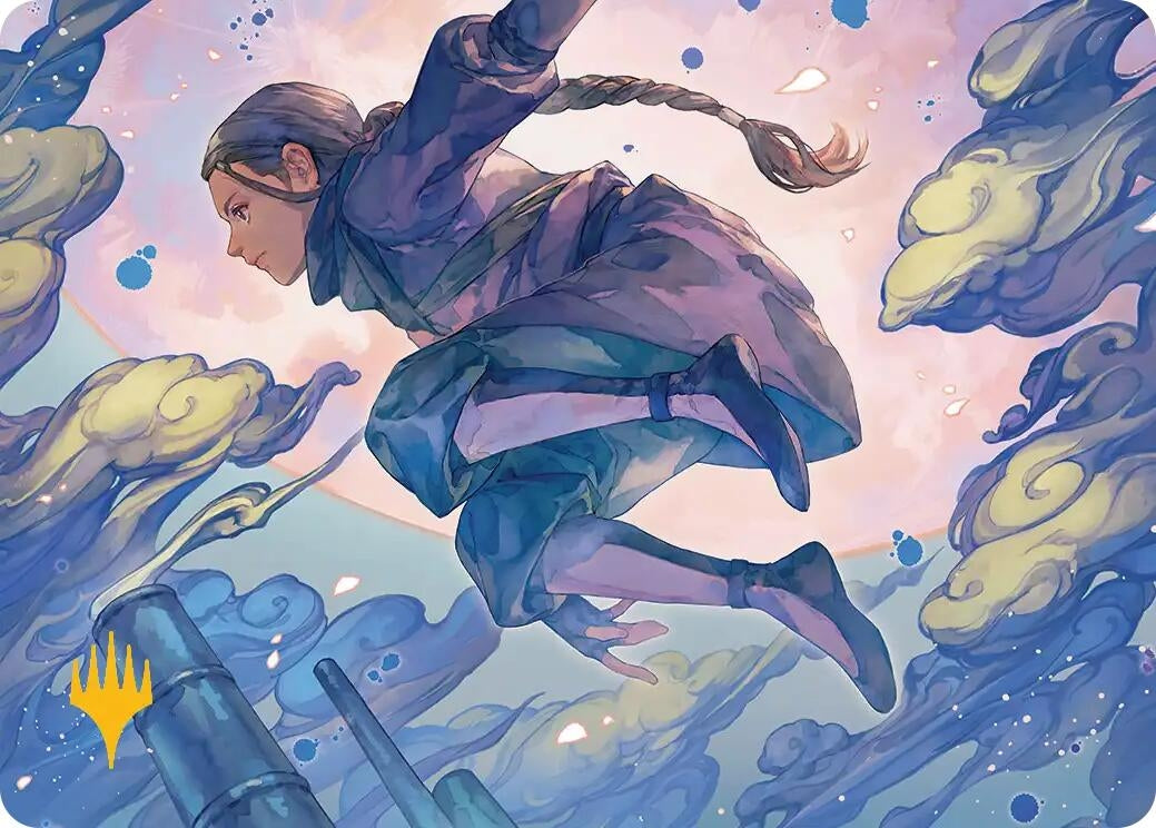 Image for Katara, Seeking Revenge Art Card (Gold-Stamped Planeswalker Symbol) (29) (ASTLA) - Magic: The Gathering