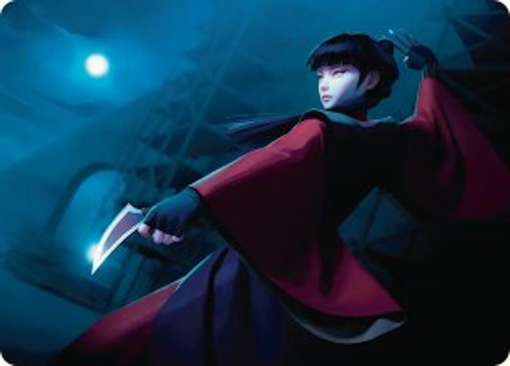 Image for Mai, Jaded Edge Art Card (10) - Magic: The Gathering