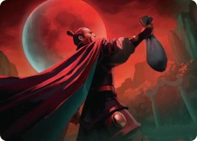 Image for Zhao, the Moon Slayer Art Card (11) - Magic: The Gathering