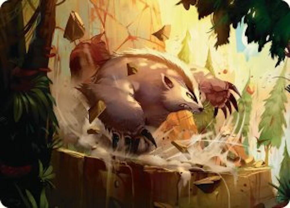 Image for Badgermole Art Card (12) (ASTLA) - Magic: The Gathering