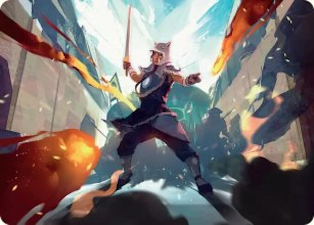 Image for Sokka, Tenacious Tactician Art Card (23) (ASTLA) - Magic: The Gathering