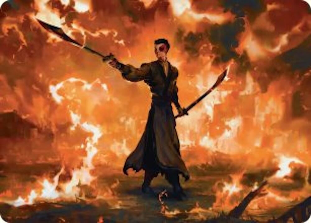 Image for Zuko, Conflicted Art Card (24) (ASTLA) - Magic: The Gathering