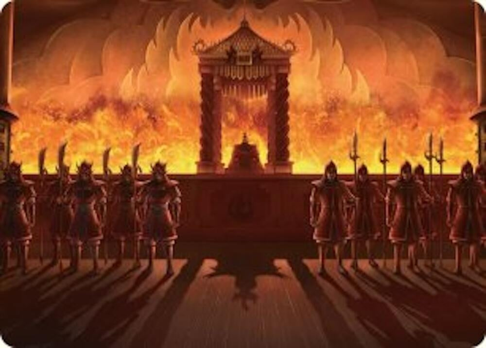 Image for Fire Lord Ozai Art Card (27) - Magic: The Gathering