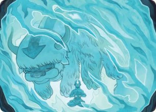 Image for Aang's Iceberg 2 Art Card (40) (ASTLA) - Magic: The Gathering