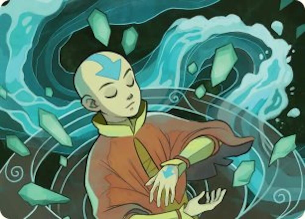 Image for Aang, at the Crossroads Art Card (45) (ASTLA) - Magic: The Gathering