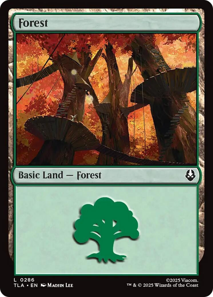 Image for Forest (0286) (286) (TLA) - Magic: The Gathering