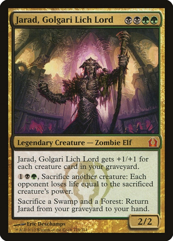 Image for Jarad, Golgari Lich Lord (174) - Magic: The Gathering