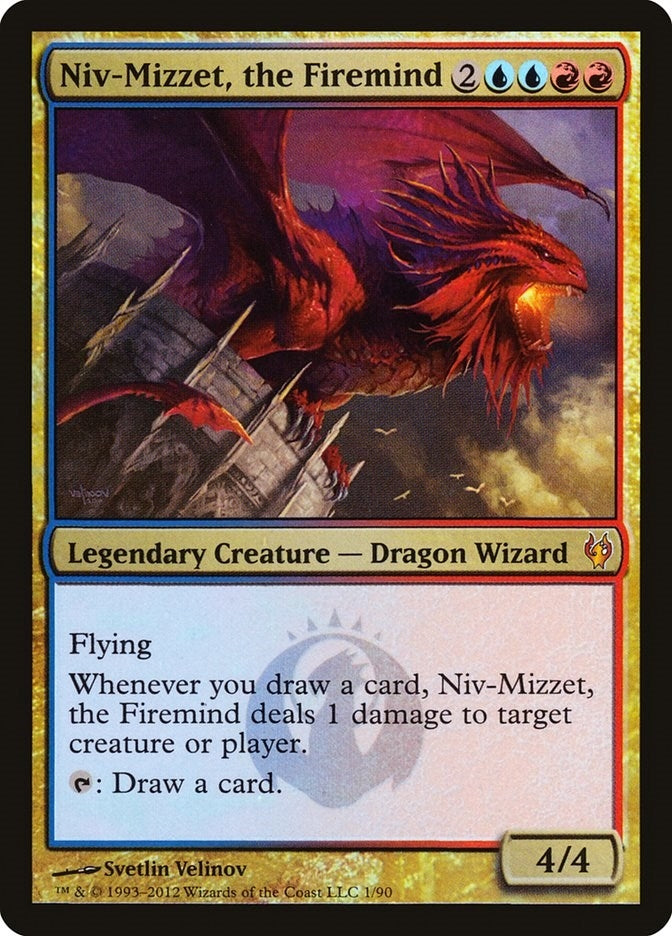 Image for Niv-Mizzet, the Firemind (1) - Magic: The Gathering