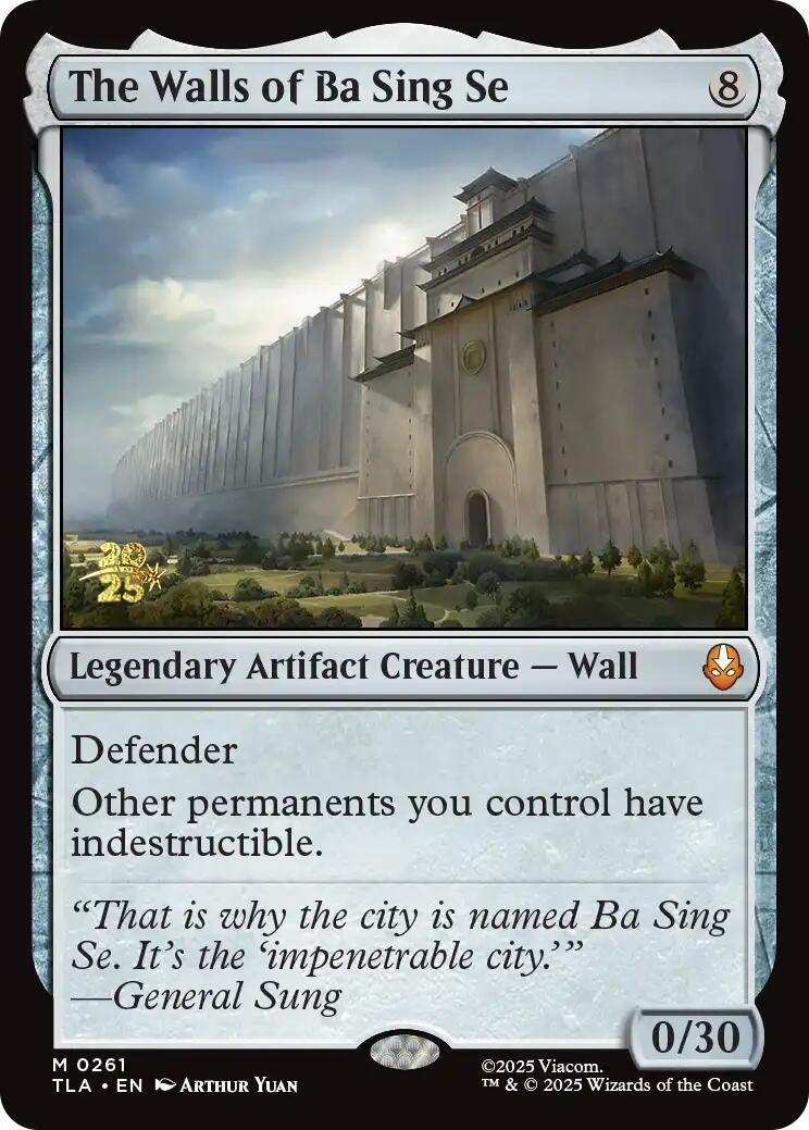 Image for The Walls of Ba Sing Se (261) - Magic: The Gathering