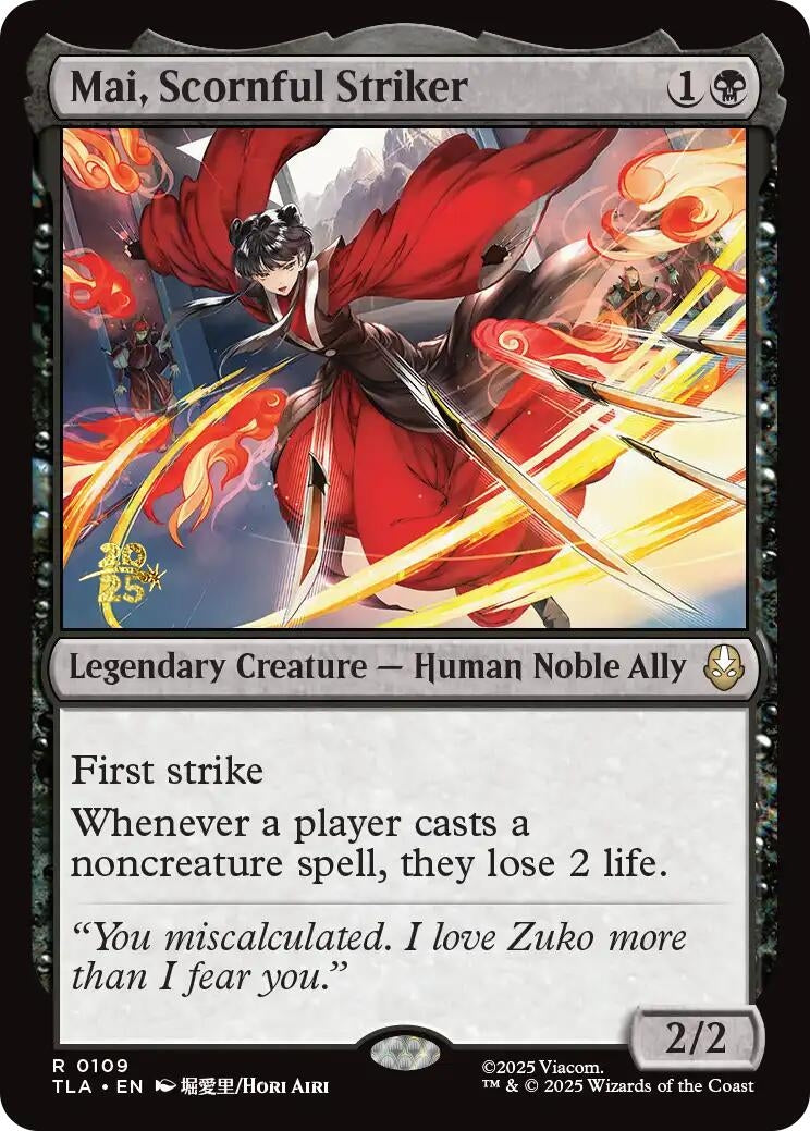 Image for Mai, Scornful Striker (109) - Magic: The Gathering