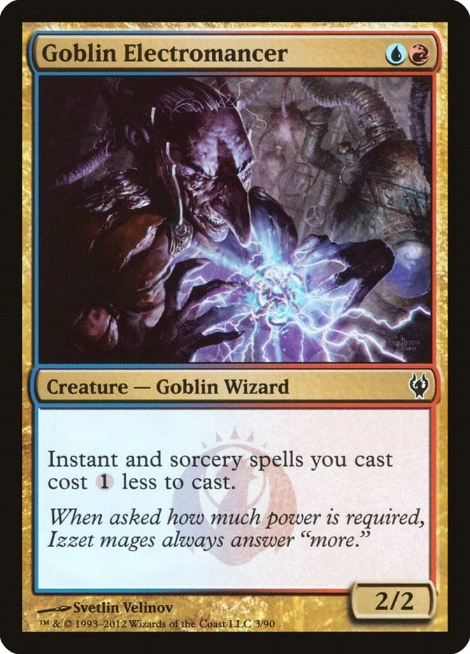 Image for Goblin Electromancer (3) - Magic: The Gathering