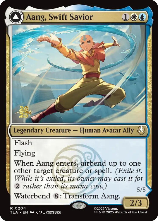 Image for Aang, Swift Savior (204) (PRE) - Magic: The Gathering