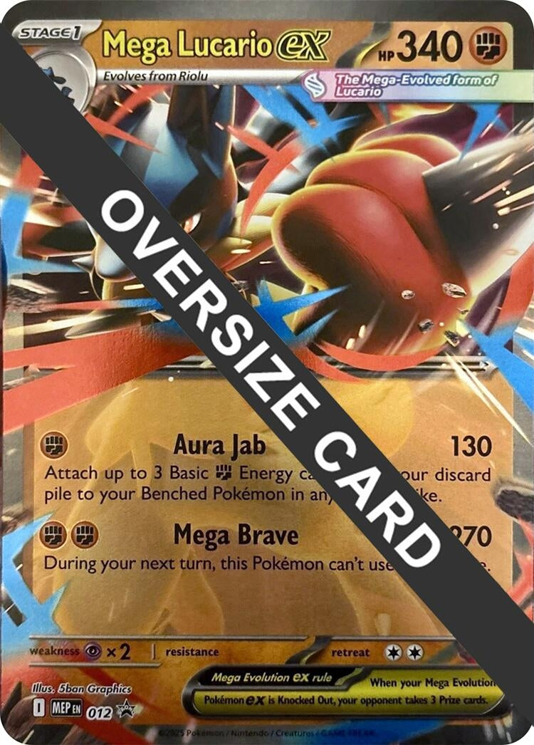 Image for Mega Lucario ex - 012 (012) (PR) - Pokemon