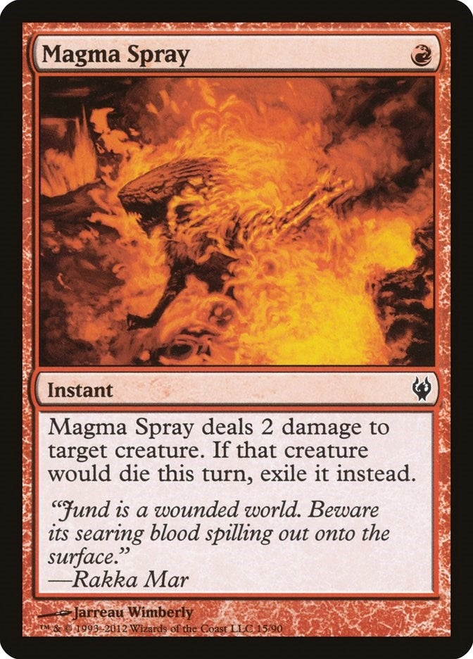 Image for Magma Spray (15) (DDJ) - Magic: The Gathering